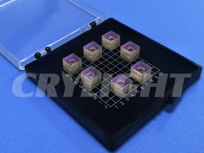 Crylight micro light prism supplier for components
