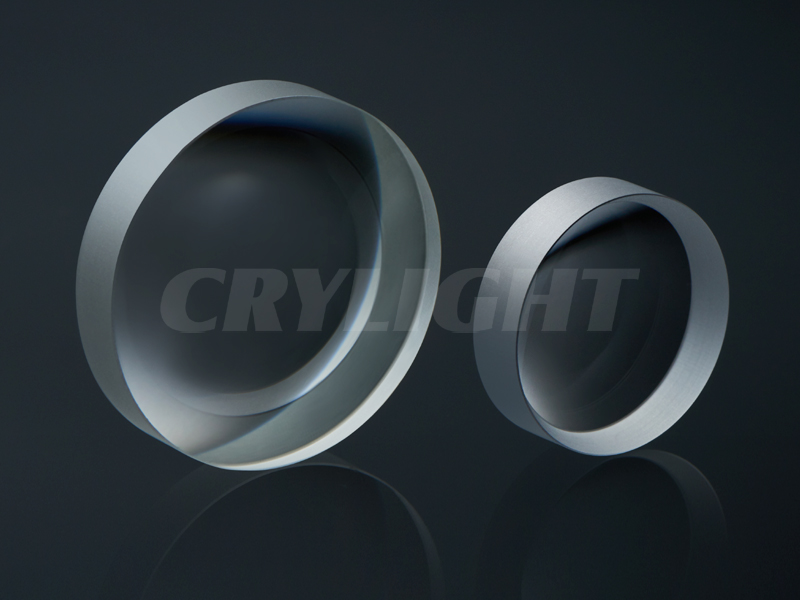 Crylight double convex lens customized for sale